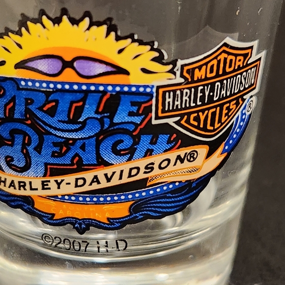 Harley-Davidson Myrtle Beach Shot Glass 2007 - Picture 2 of 4